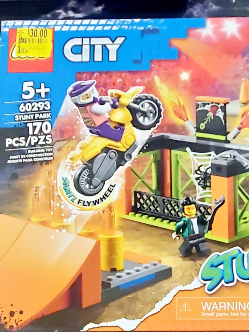 LEGO City Stuntz Stunt Park 170 Pieces #60293  New in Box